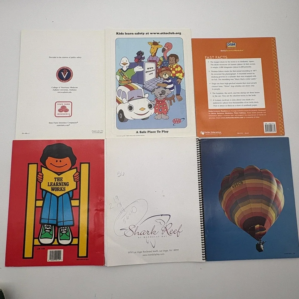 Children's Educational Science Weather Lot 13 Activity Books Multi PB Kids‎